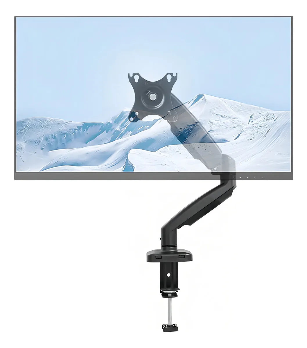 Soporte Monitor Escritorio 17-32 Pulgadas Resorte A Gas Negro
