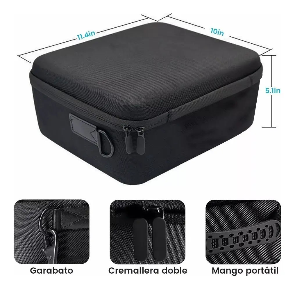 Estuche Bolso Para Nintendo Switch Alta Resistencia Negro