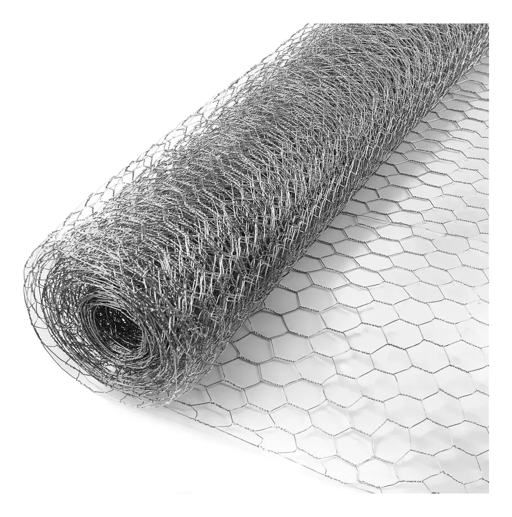 Tejido Malla Hexagonal Gallinera 1m Alto X 20mt Largo Platea