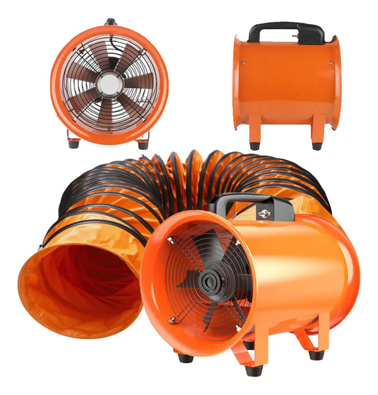 Extractor Aire Industrial 12 Pulgadas + Ducto Flexible 10mts