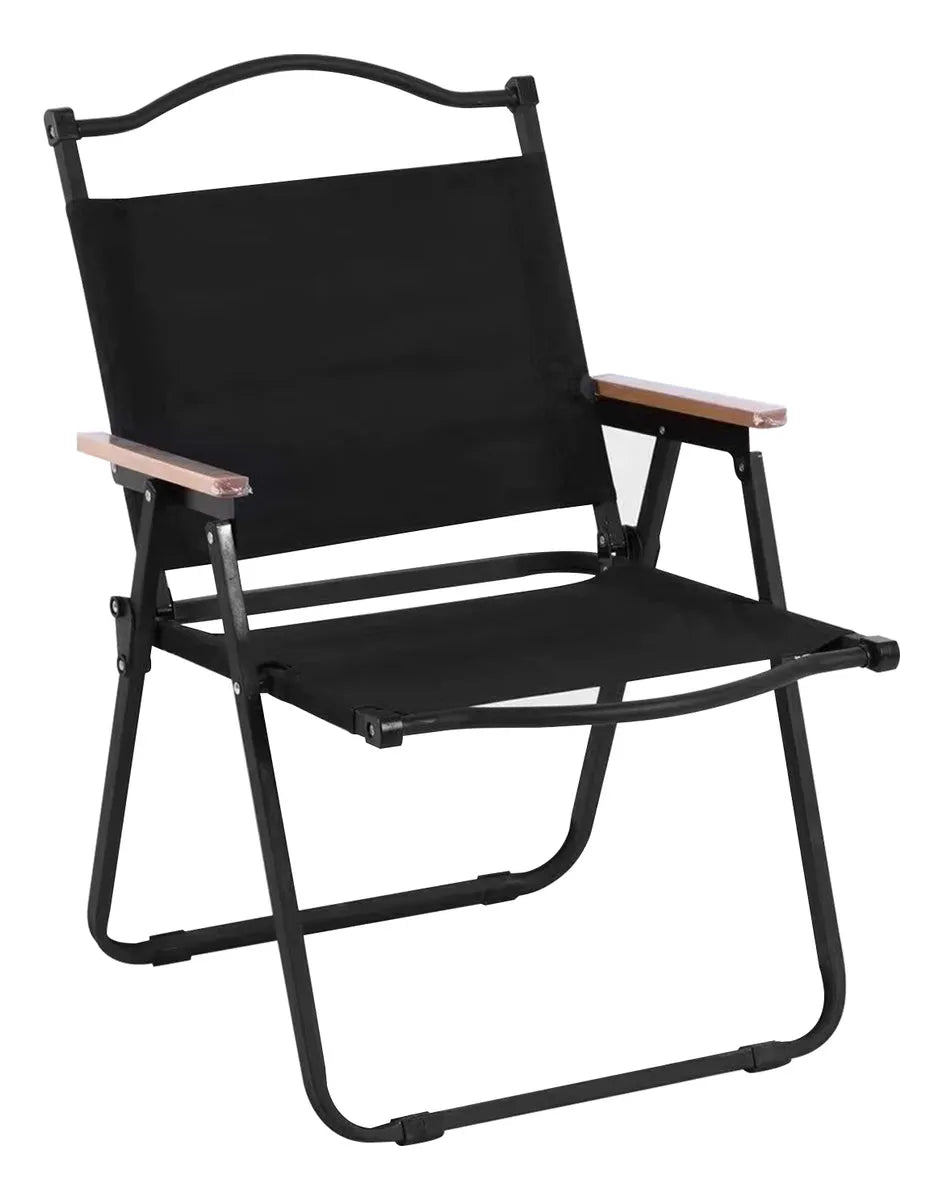 Sillas Plegable Camping Playa Tela Oxford Negro 150kg