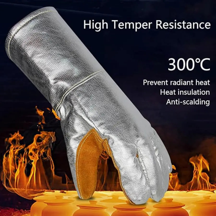Guantes Alta Temperatura 300°c Para Panadería Y Hornos Multi