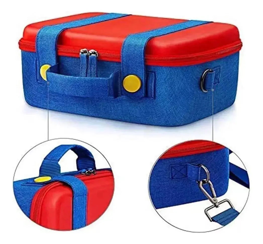 Estuche Bolso Para Nintendo Switch 1 Estilo Mario Alta Resist