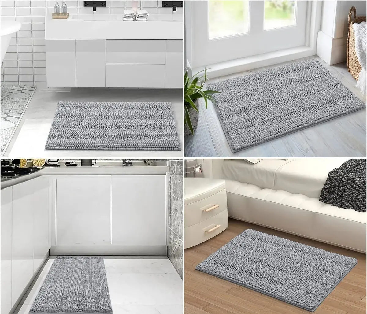 Alfombras De Baño 40x60cm Super Absorbente Piso Tina Ducha