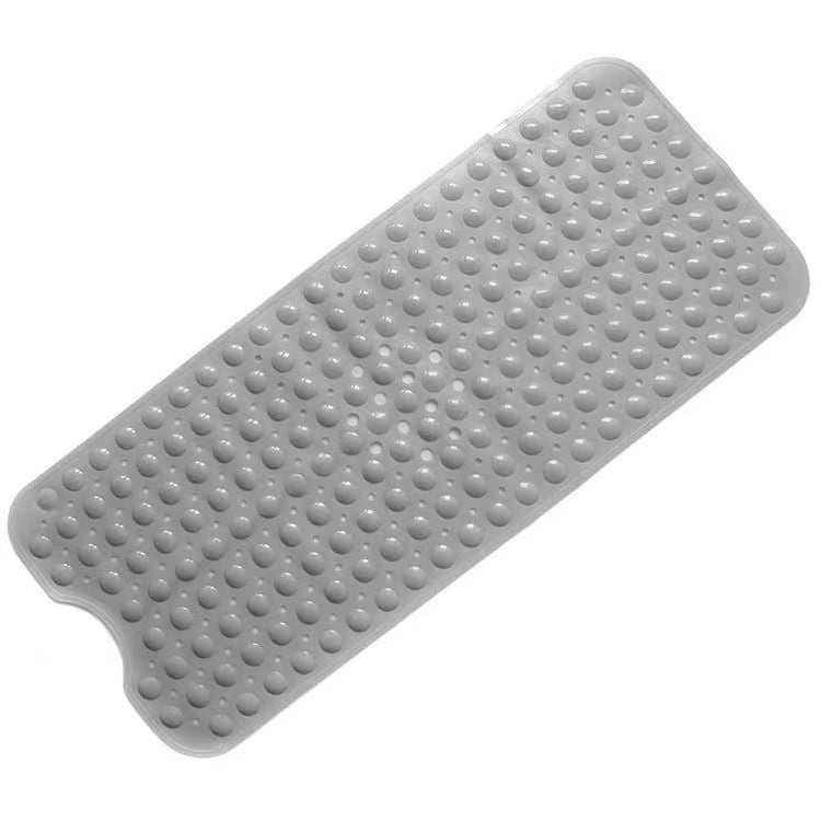 Piso De Goma Antideslizante Para Ducha Baño 39×100cm Gris