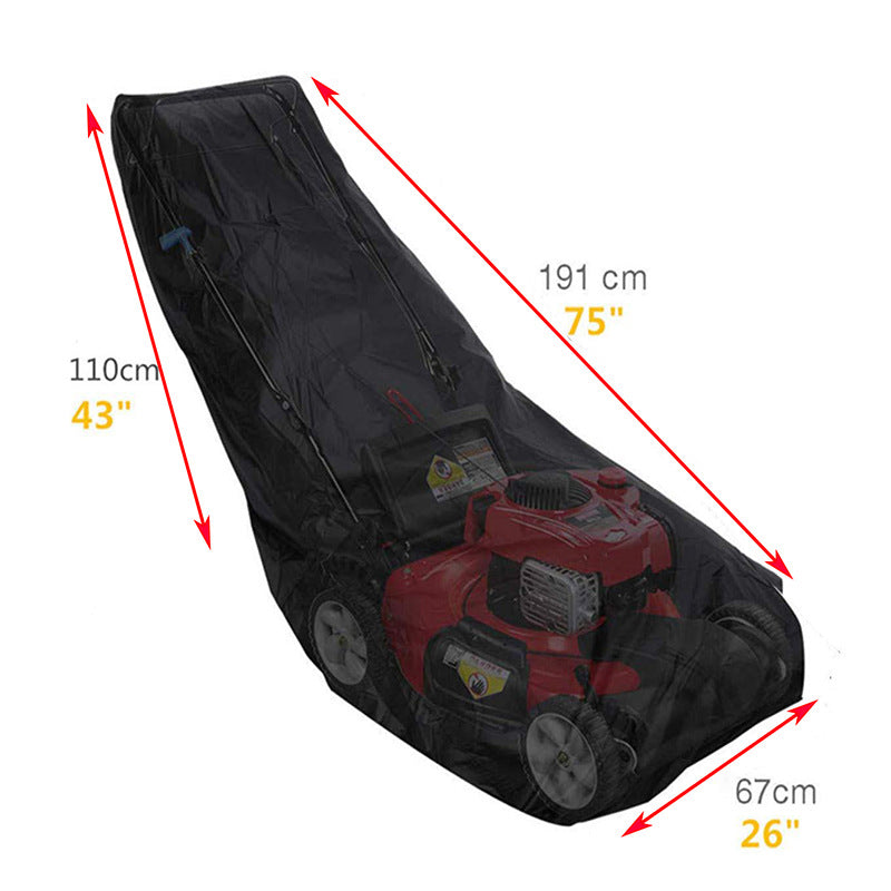 Funda Para Cortacésped + Bolsa De Almacenamiento Universal