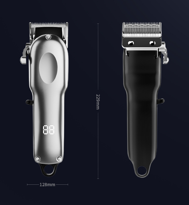 Kit 2 Maquinas Afeitadora Pelo Y Barba Recargable Profesiona