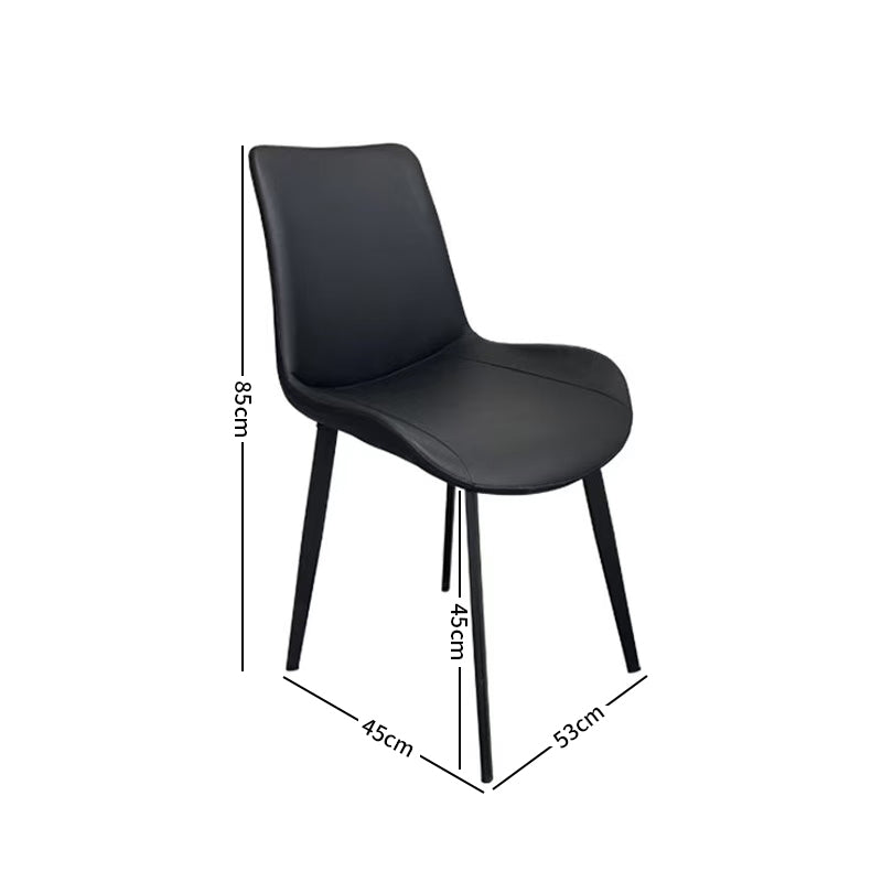 Pack 4 Sillas comedor NEGRO